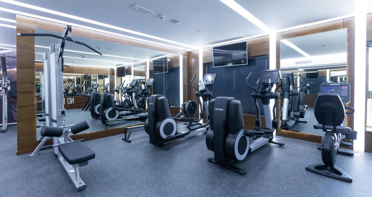ออคซิเดนทัล อัลจัดดาฟ Hotel ดูไบ ภายนอก รูปภาพ Fitness room